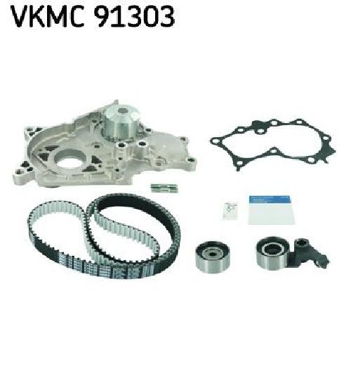 Original SKF Wasserpumpe + Zahnriemensatz VKMC 91303 für Toyota