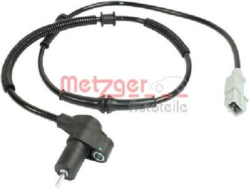 Original METZGER Sensor Raddrehzahl 0900902 für Citroën Peugeot