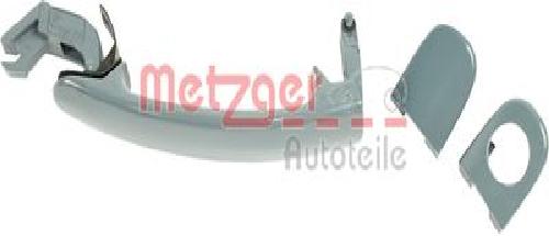 Original METZGER Türgriff 2310542 für Audi Seat Skoda VW