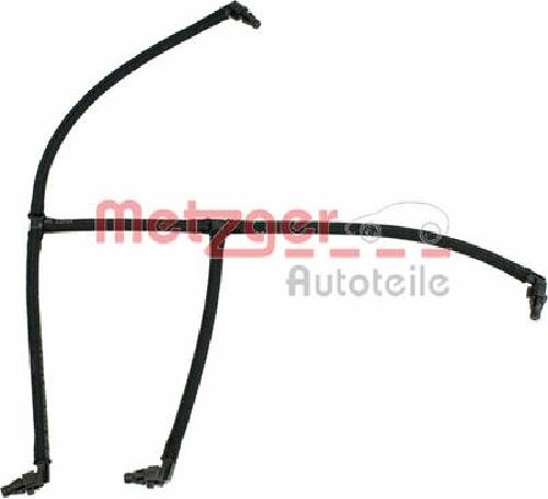 Original METZGER Schlauch Leckkraftstoff 0840049 für Seat Skoda VW