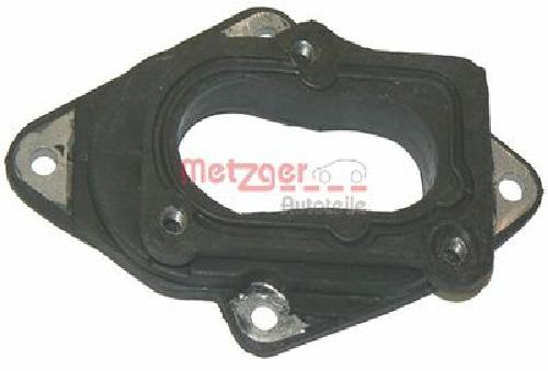 Original METZGER Flansch Vergaser 8070909 für Audi VW