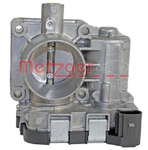 Original METZGER Drosselklappenstutzen 0892497 für Fiat Ford Lancia