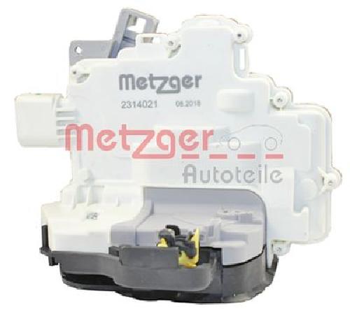 Original METZGER Türschloss 2314021 für Audi Seat