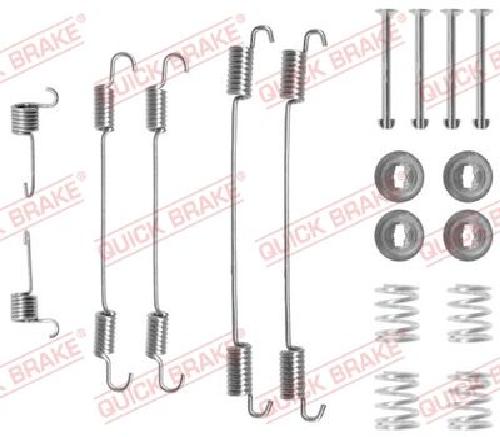 Original QUICK BRAKE Zubehörsatz Bremsbacken 105-0750 für Citroën DS Dacia Lada