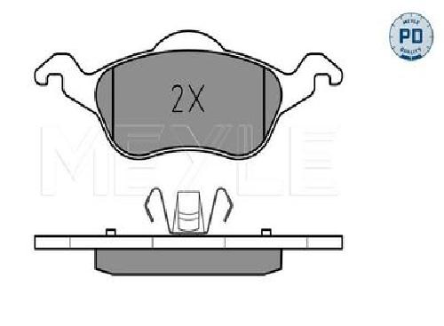 Original MEYLE Bremsbelagsatz Scheibenbremse 025 231 5419/PD für Ford