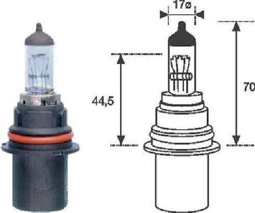 Original MAGNETI MARELLI Glühlampe Fernscheinwerfer Glühlampe Hauptscheinwerfer Glühlampe 002555200000