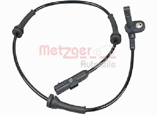 Original METZGER Sensor Raddrehzahl 09001108 für Renault