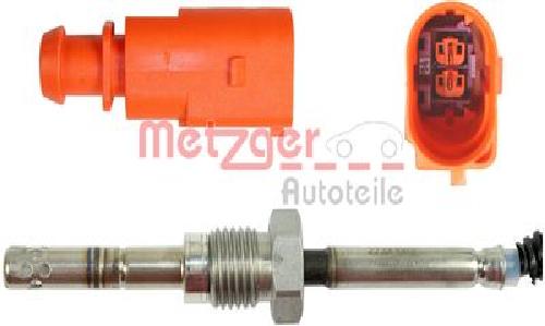 Original METZGER Sensor Abgastemperatur 0894273 für Audi VW