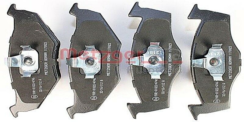 ORIGINAL METZGER BREMSSCHEIBEN + BREMSBELÄGE SATZ VORNE 6N0615301C 6N0698151